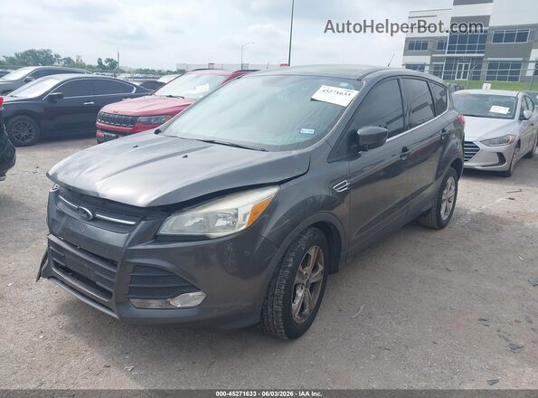 1FMCU0G79GUA66825 2016 FORD ESCAPE Gray Առջևի ձախ երեք քառորդ տեսարան