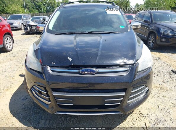 1FMCU0G7XGUA92348 2016 FORD ESCAPE Black Widok zestawu wskaźników
