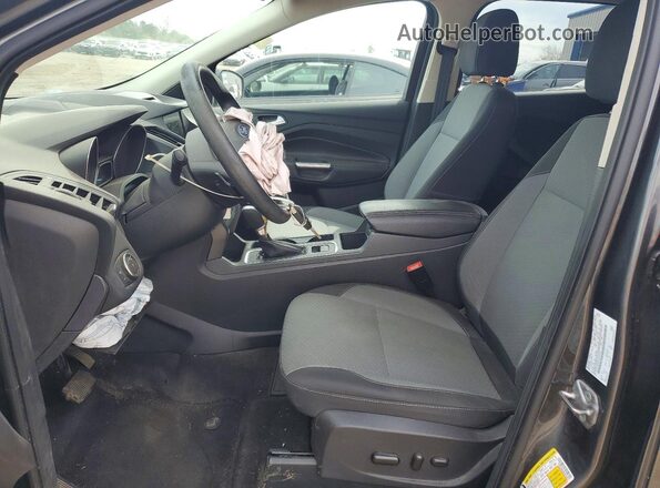 1FMCU0G90HUE57073 2017 FORD ESCAPE Gray Front interior view