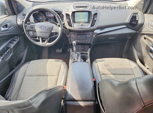 1FMCU0G92HUE66552 2017 FORD ESCAPE Gray Առջևի վահանակի տեսք