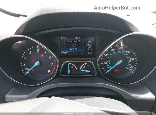 1FMCU0G94GUC73771 2016 FORD ESCAPE White Widok tylnych siedzeń