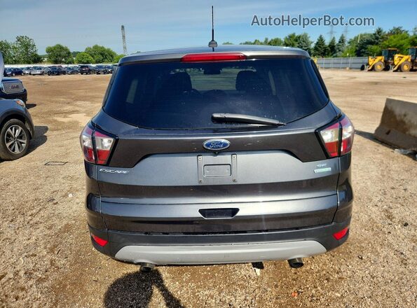 1FMCU0G94HUE66245 2017 FORD ESCAPE Gray უკანა ხედი