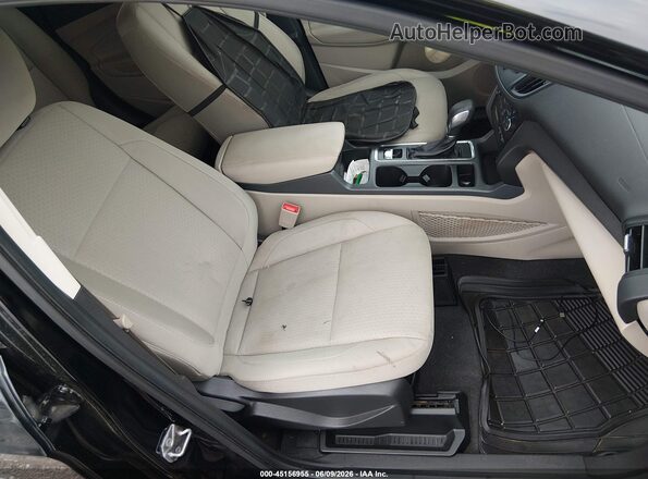 1FMCU0G94JUB62760 2018 FORD ESCAPE Black წინა სალონის ხედი