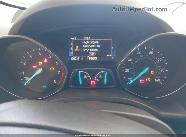 1FMCU0G94JUC64964 2018 FORD ESCAPE Красный Вид задних сидений