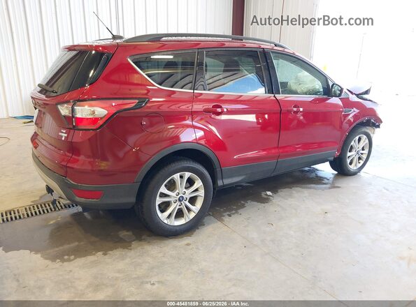 1FMCU0G94JUC64964 2018 FORD ESCAPE Красный Задняя правая четверть