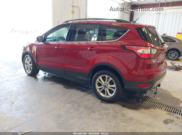 1FMCU0G94JUC64964 2018 FORD ESCAPE Красный Задняя левая четверть