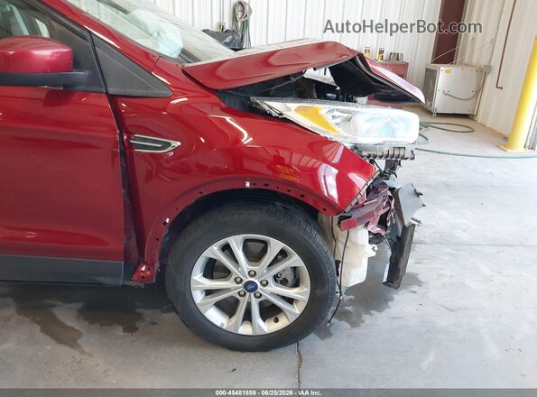 1FMCU0G94JUC64964 2018 FORD ESCAPE Красный Вид спереди