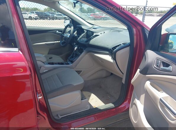 1FMCU0G95GUC64626 2016 FORD ESCAPE Red წინა სალონის ხედი