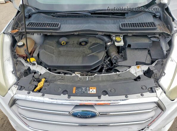 1FMCU0G98HUD67167 2017 FORD ESCAPE Белый Вид задней части салона
