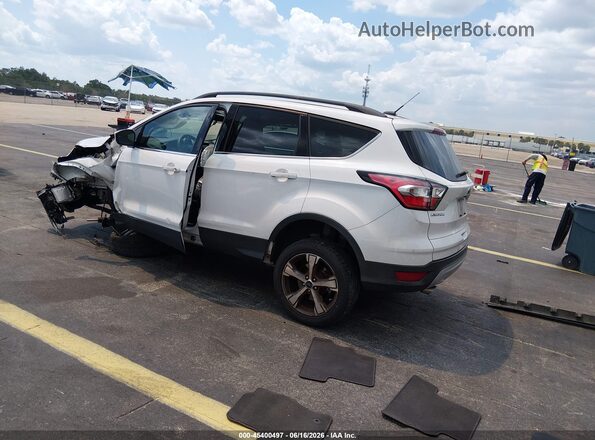 1FMCU0G99HUE64734 2017 FORD ESCAPE White Trasero izquierdo