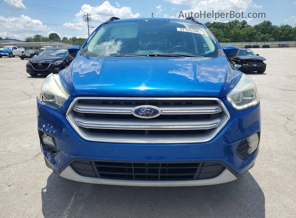 1FMCU0GD0HUA79485 2017 FORD ESCAPE Blue Դիմացի տեսք
