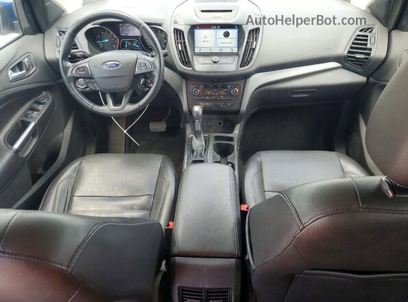 1FMCU0GD0HUA79485 2017 FORD ESCAPE Blue Առջևի վահանակի տեսք