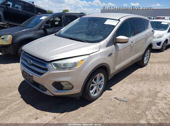 1FMCU0GD0HUC80013 2017 FORD ESCAPE Gold Front left