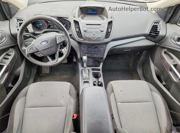 1FMCU0GD0HUD09171 2017 FORD ESCAPE Бежевый Вид панели приборов