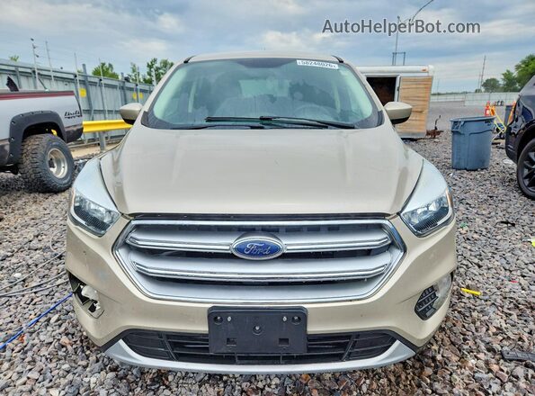 1FMCU0GD0HUD09171 2017 FORD ESCAPE Бежевый Вид спереди