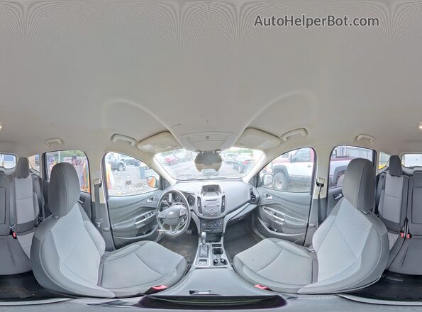 1FMCU0GD0HUD09171 2017 FORD ESCAPE Бежевый Панорамный вид салона 360°