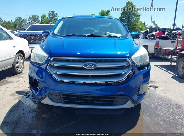 1FMCU0GD0HUE85704 2017 FORD ESCAPE Blue Սարքավորումների վահանակի տեսք