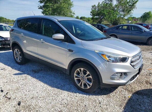 1FMCU0GD0HUF04090 2017 FORD ESCAPE Silver Przód prawy