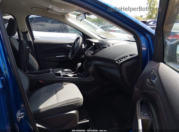 1FMCU0GD0JUA61820 2018 FORD ESCAPE Blue წინა სალონის ხედი