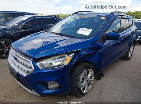 1FMCU0GD0JUA61820 2018 FORD ESCAPE Blue წინა ხედი