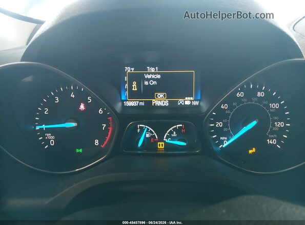 1FMCU0GD0JUA72865 2018 FORD ESCAPE Gray Հետևի նստատեղերի տեսք