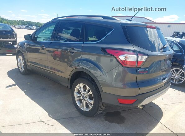 1FMCU0GD0JUA90203 2018 FORD ESCAPE Gray Rear left