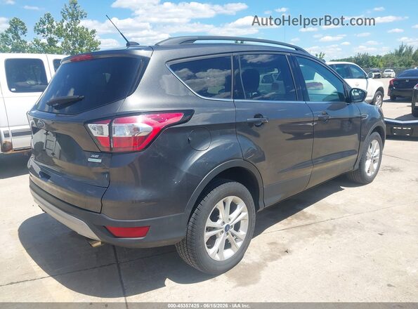 1FMCU0GD0JUA90203 2018 FORD ESCAPE Gray Rear right