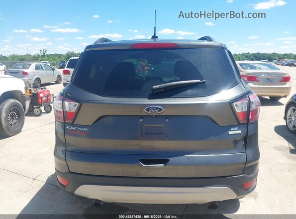 1FMCU0GD0JUA90203 2018 FORD ESCAPE Gray 