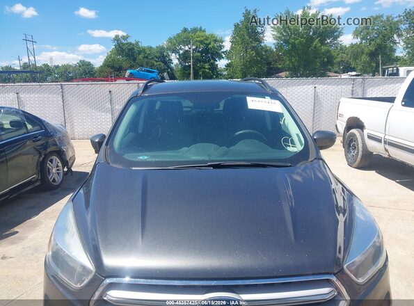 1FMCU0GD0JUA90203 2018 FORD ESCAPE Gray Front view