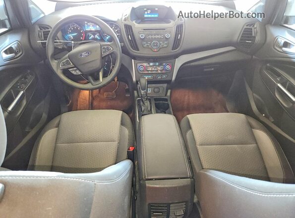 1FMCU0GD0JUB14158 2018 FORD ESCAPE White Vista del salpicadero