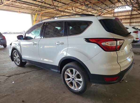 1FMCU0GD0JUB14158 2018 FORD ESCAPE White Trasero izquierdo