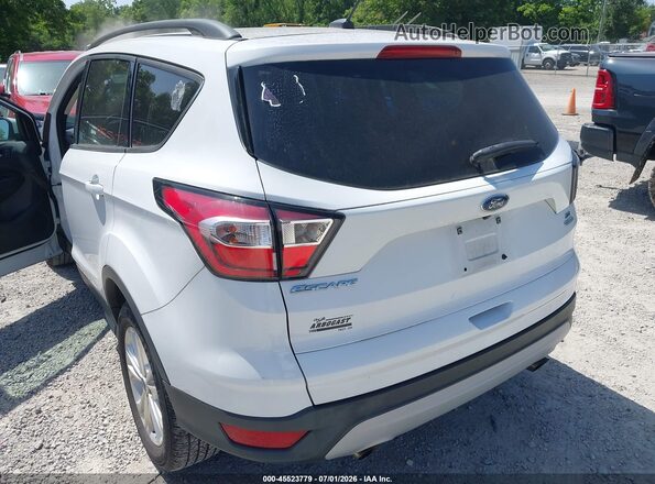 1FMCU0GD0JUB75588 2018 FORD ESCAPE White Widok z przodu