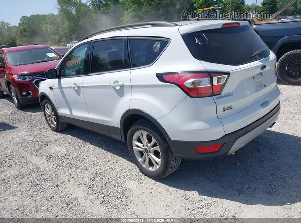 1FMCU0GD0JUB75588 2018 FORD ESCAPE White Tył lewy