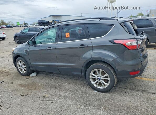 1FMCU0GD0JUD48140 2018 FORD ESCAPE Charcoal Задня ліва чверть