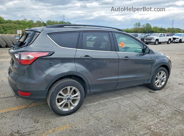 1FMCU0GD0JUD48140 2018 FORD ESCAPE Charcoal Задня права чверть
