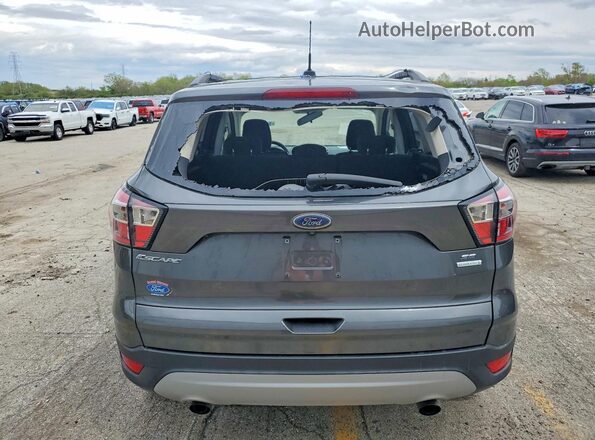 1FMCU0GD0JUD48140 2018 FORD ESCAPE Charcoal Вид ззаду