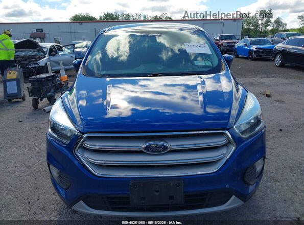 1FMCU0GD0KUA93636 2019 FORD ESCAPE Синий Вид щитка приборов