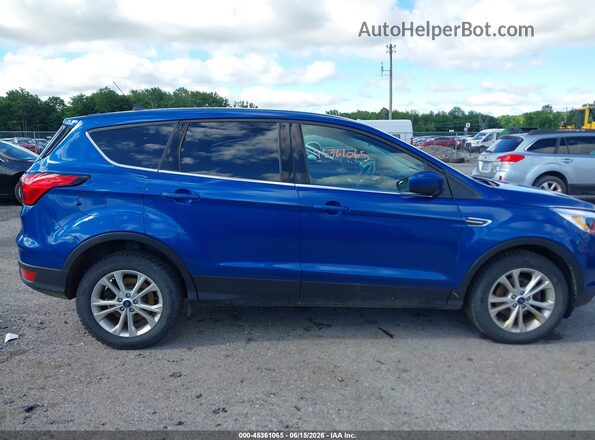 1FMCU0GD0KUA93636 2019 FORD ESCAPE Синий Вид задней части салона