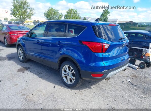 1FMCU0GD0KUA93636 2019 FORD ESCAPE Синий Задняя левая четверть