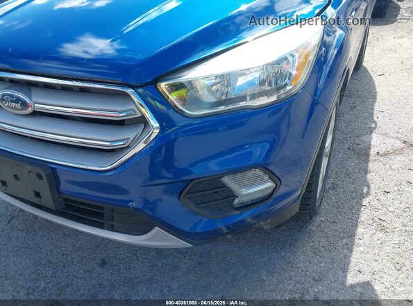 1FMCU0GD0KUA93636 2019 FORD ESCAPE Синий Вид спереди