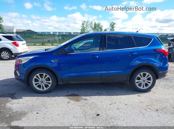 1FMCU0GD0KUA93636 2019 FORD ESCAPE Синий Панорамный вид салона 360°