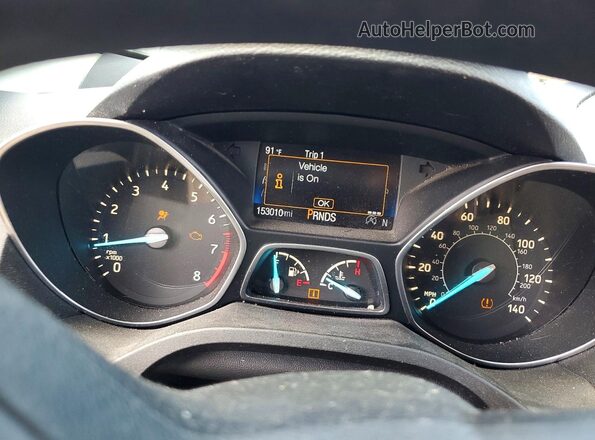 1FMCU0GD0KUB10936 2019 FORD ESCAPE Charcoal Widok zestawu wskaźników