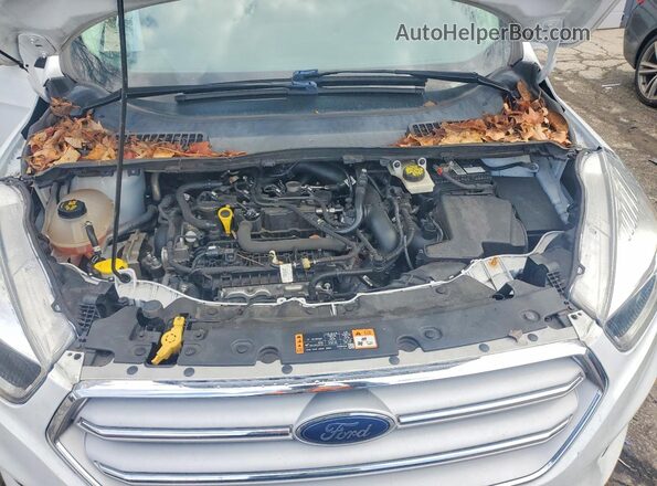 1FMCU0GD0KUC37928 2019 FORD ESCAPE Белый Вид подкапотного пространства