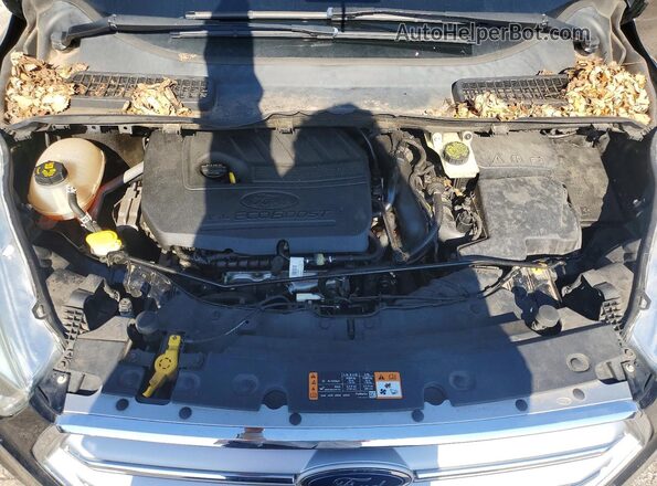 1FMCU0GD1HUA80340 2017 FORD ESCAPE Black Շարժիչի բաժամունքի տեսք