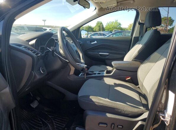 1FMCU0GD1HUA80340 2017 FORD ESCAPE Black Սալոնի դիմացի տեսք