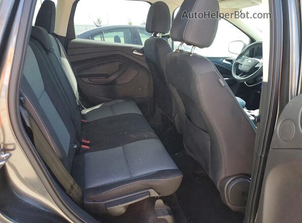 1FMCU0GD1HUB13076 2017 FORD ESCAPE Угольный Вид задней части салона