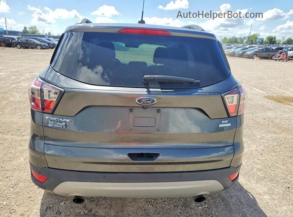 1FMCU0GD1HUB13076 2017 FORD ESCAPE Угольный Вид сзади