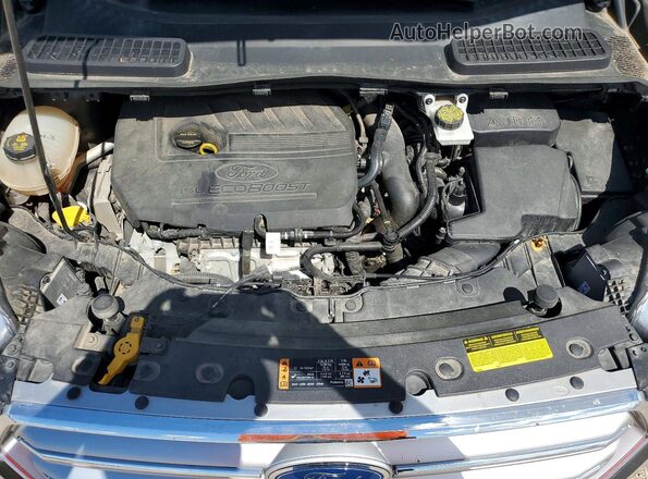 1FMCU0GD1HUB13076 2017 FORD ESCAPE Угольный Вид подкапотного пространства