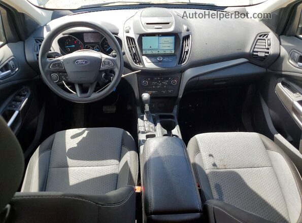 1FMCU0GD1HUB13076 2017 FORD ESCAPE Угольный Вид панели приборов