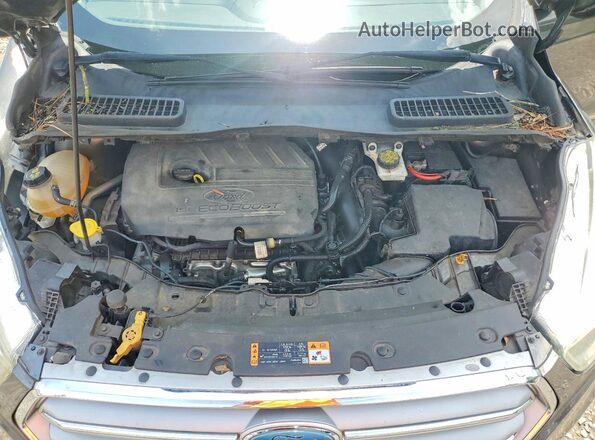 1FMCU0GD1HUB58583 2017 FORD ESCAPE Charcoal Շարժիչի բաժամունքի տեսք